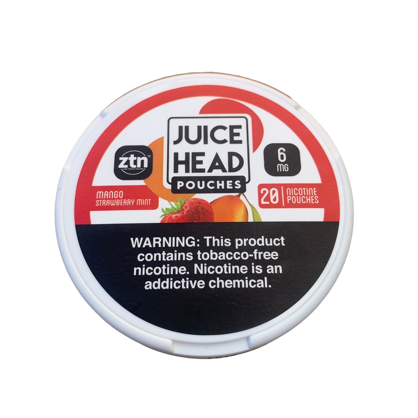 Juice Head Nicotine Pouches Display, 5 Flavors of 3mg and 6mg Each, 5ct Of Each Flavor (B2B)