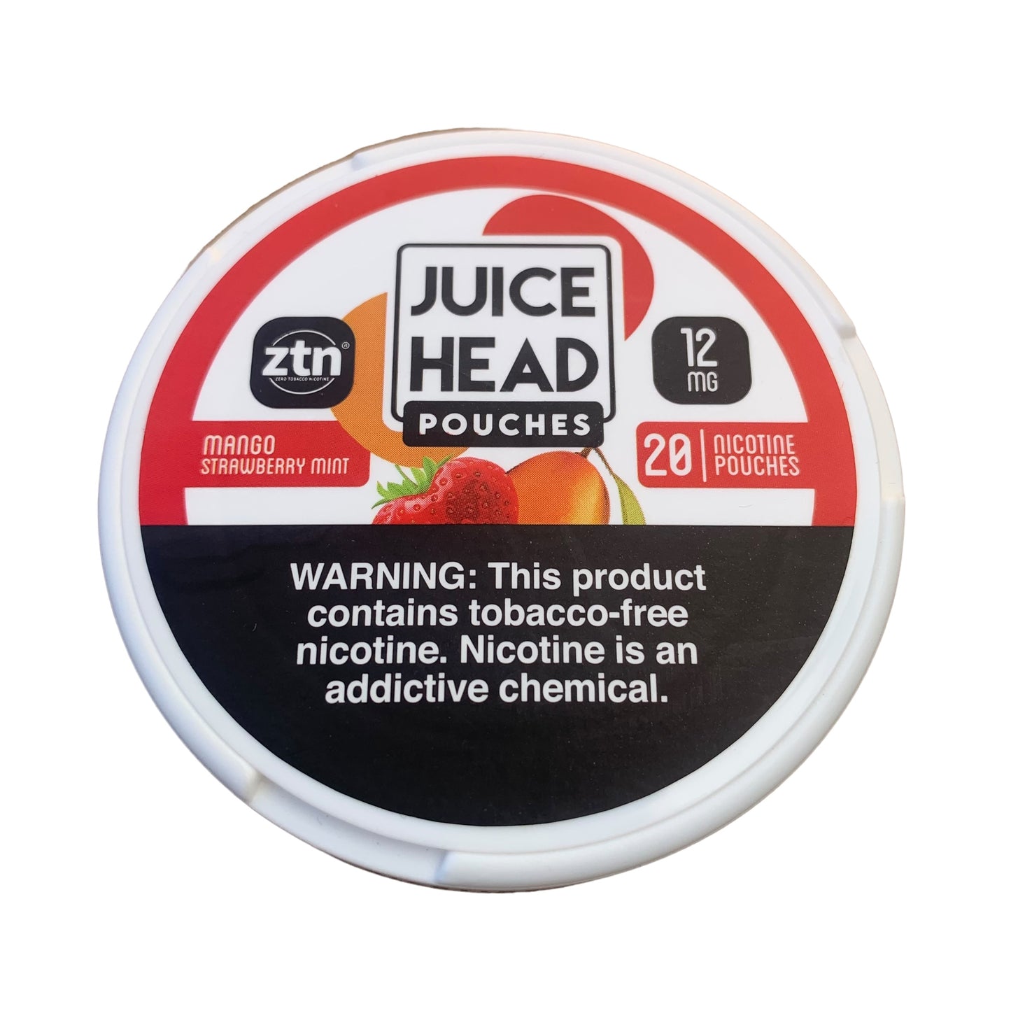 Juice Head Nicotine Pouches Display, 5 Flavors of 3mg and 6mg Each, 5ct Of Each Flavor (B2B)