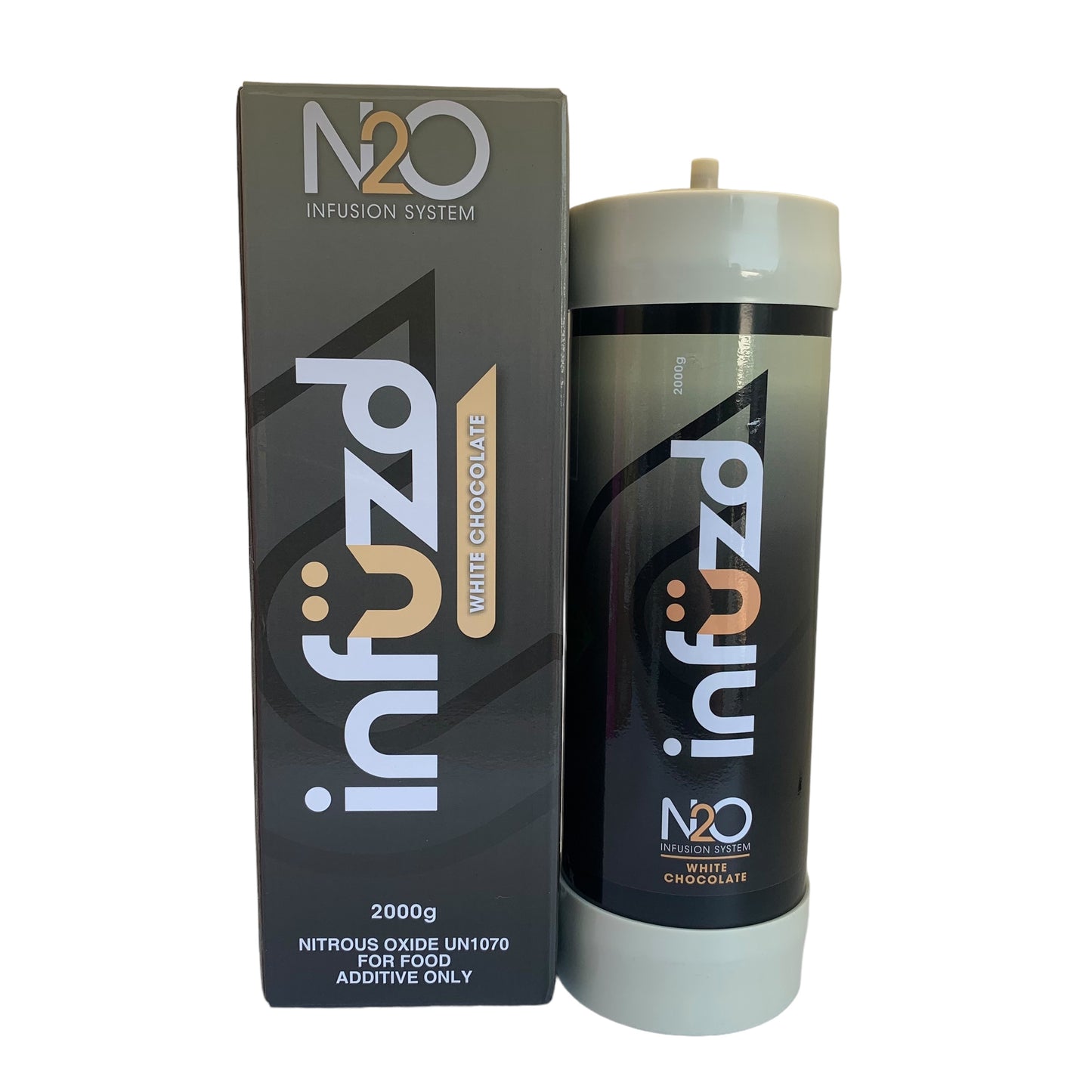 Infuzd Brand Coffee Cream Chargers 2000g, 2pk (Flavor Options Available) (B2B)