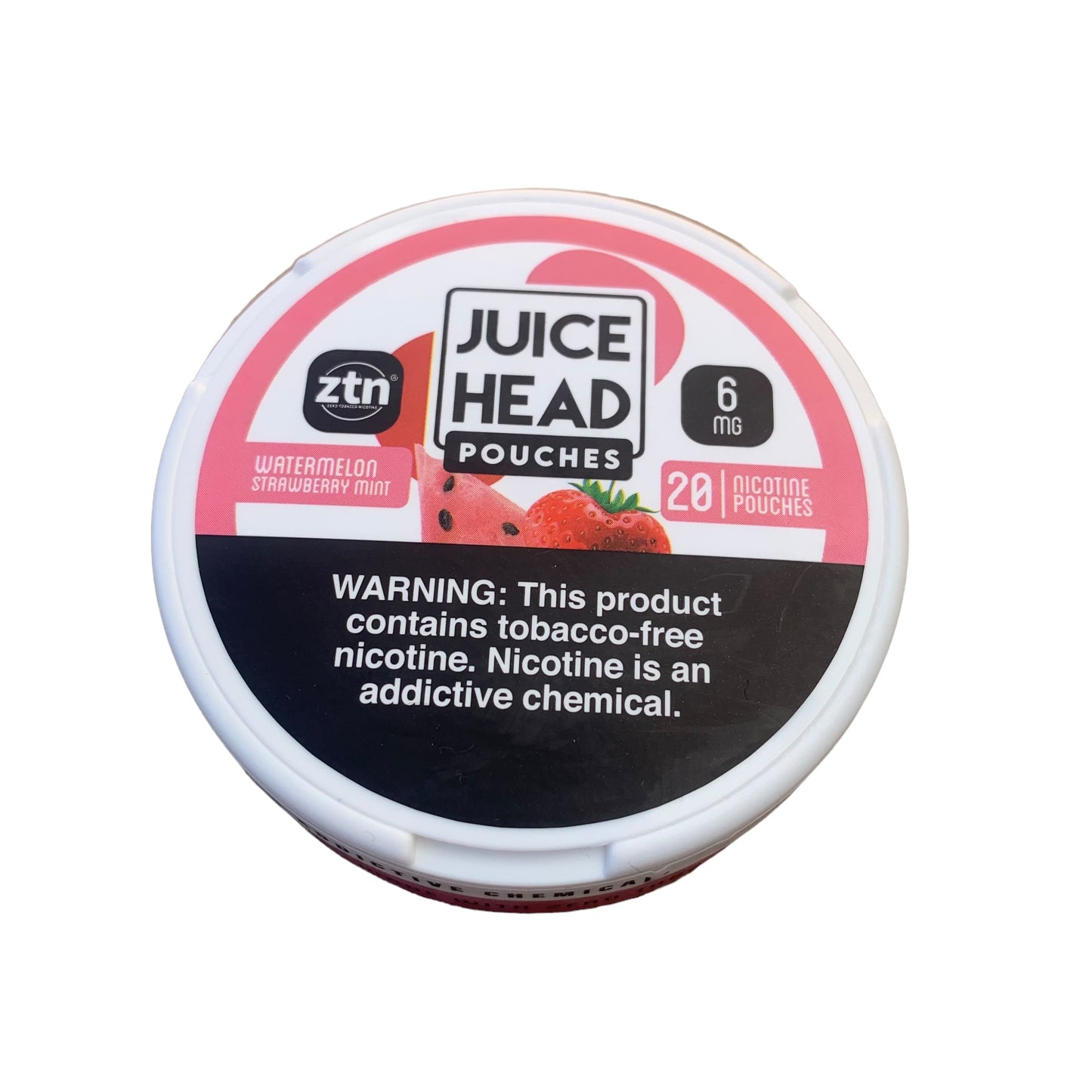 Juice Head Nicotine Pouches Display, 5 Flavors of 3mg and 6mg Each, 5ct Of Each Flavor (B2B)