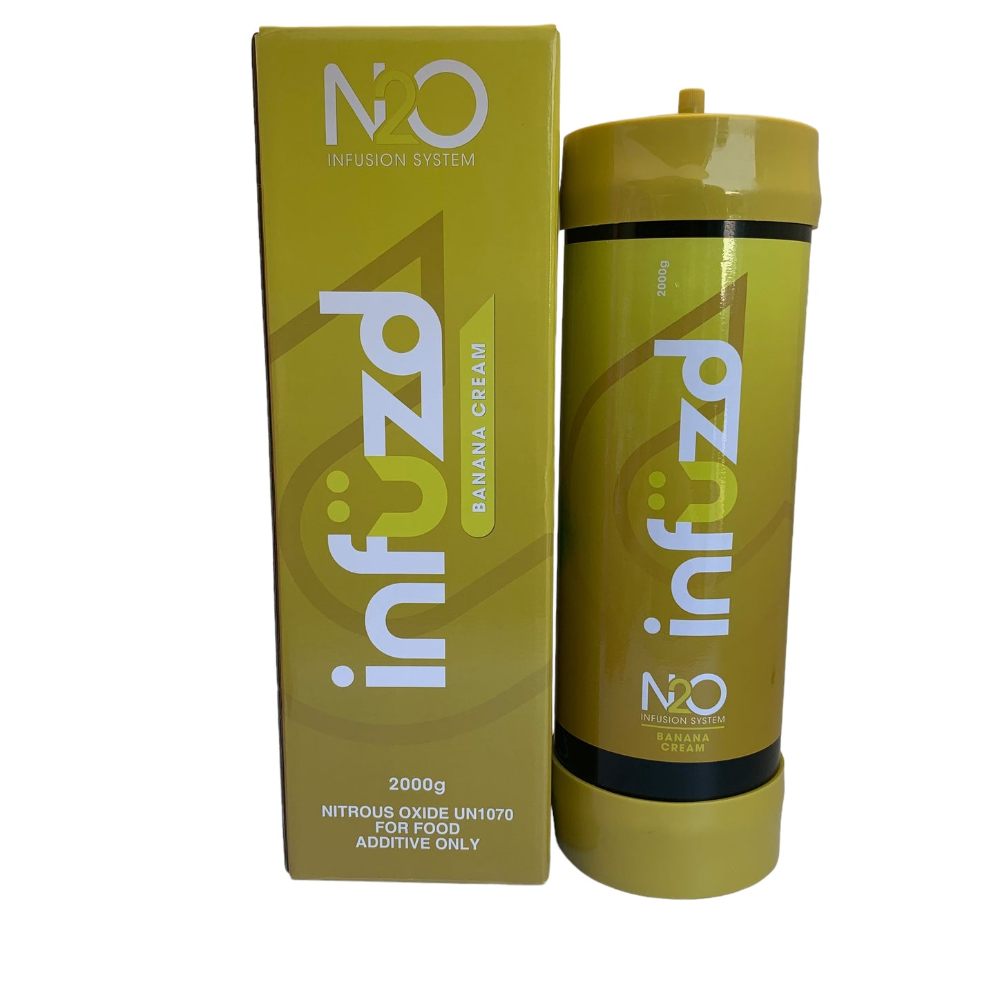 Infuzd Brand Coffee Cream Chargers 2000g, 2pk (Flavor Options Available) (B2B)