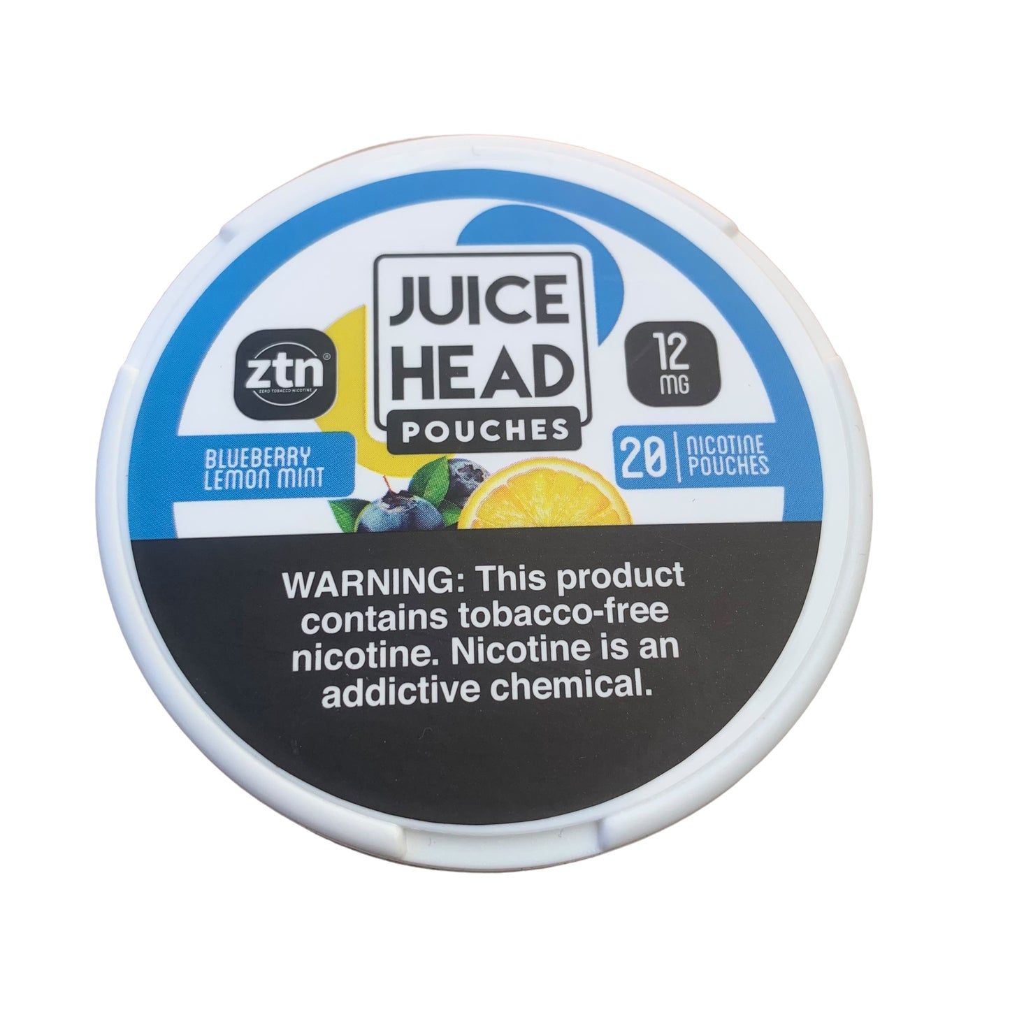 Juice Head Nicotine Pouches Display, 5 Flavors of 3mg and 6mg Each, 5ct Of Each Flavor (B2B)