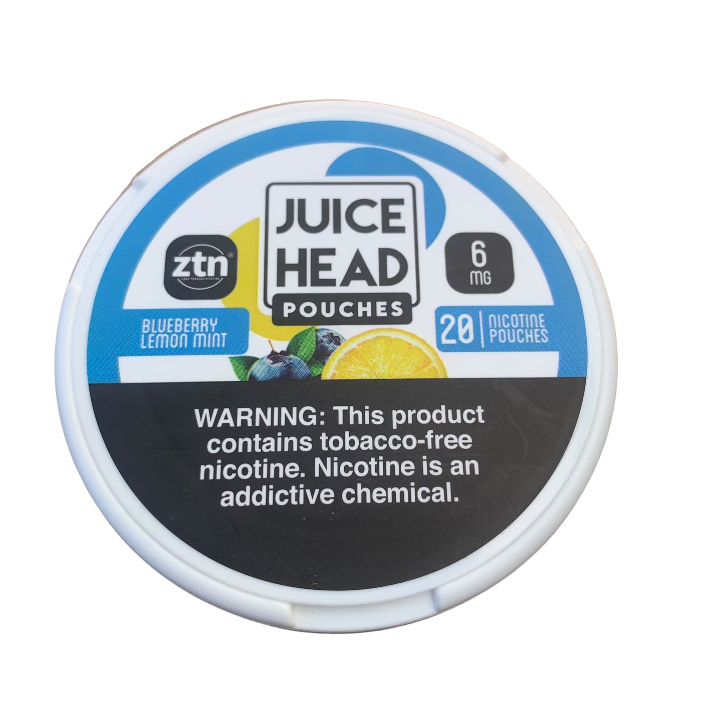 Juice Head Nicotine Pouches Display, 5 Flavors of 3mg and 6mg Each, 5ct Of Each Flavor (B2B)