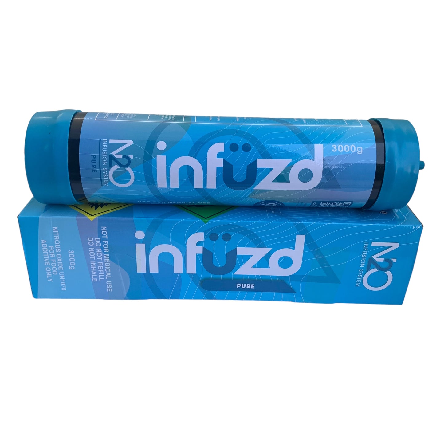 Infuzd Brand Cocktail Cream Chargers 3000g, Single (Flavor Options Available) (B2B)