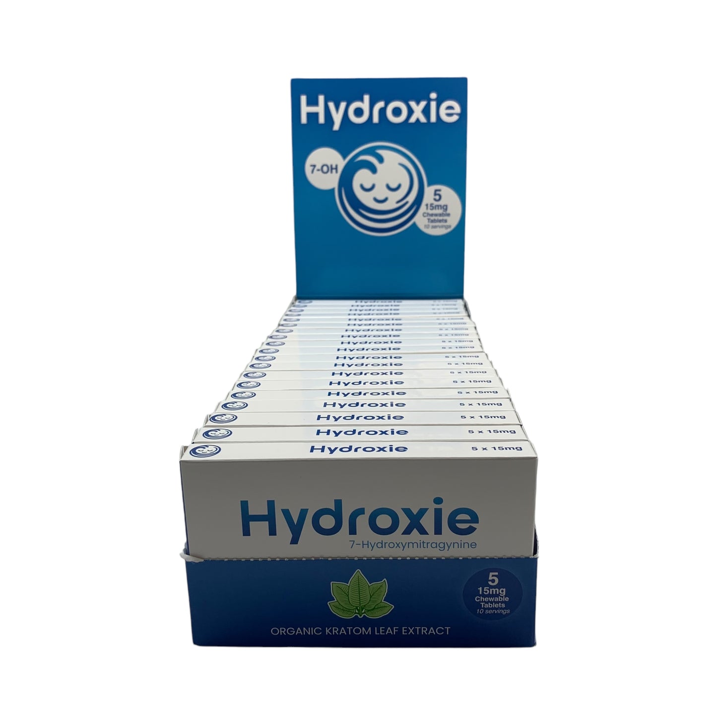 Hydroxie Kratom 7-OH Tablets, 20ct Display Box, 2ct, 5ct, or 10ct Tablet Counts (B2B)