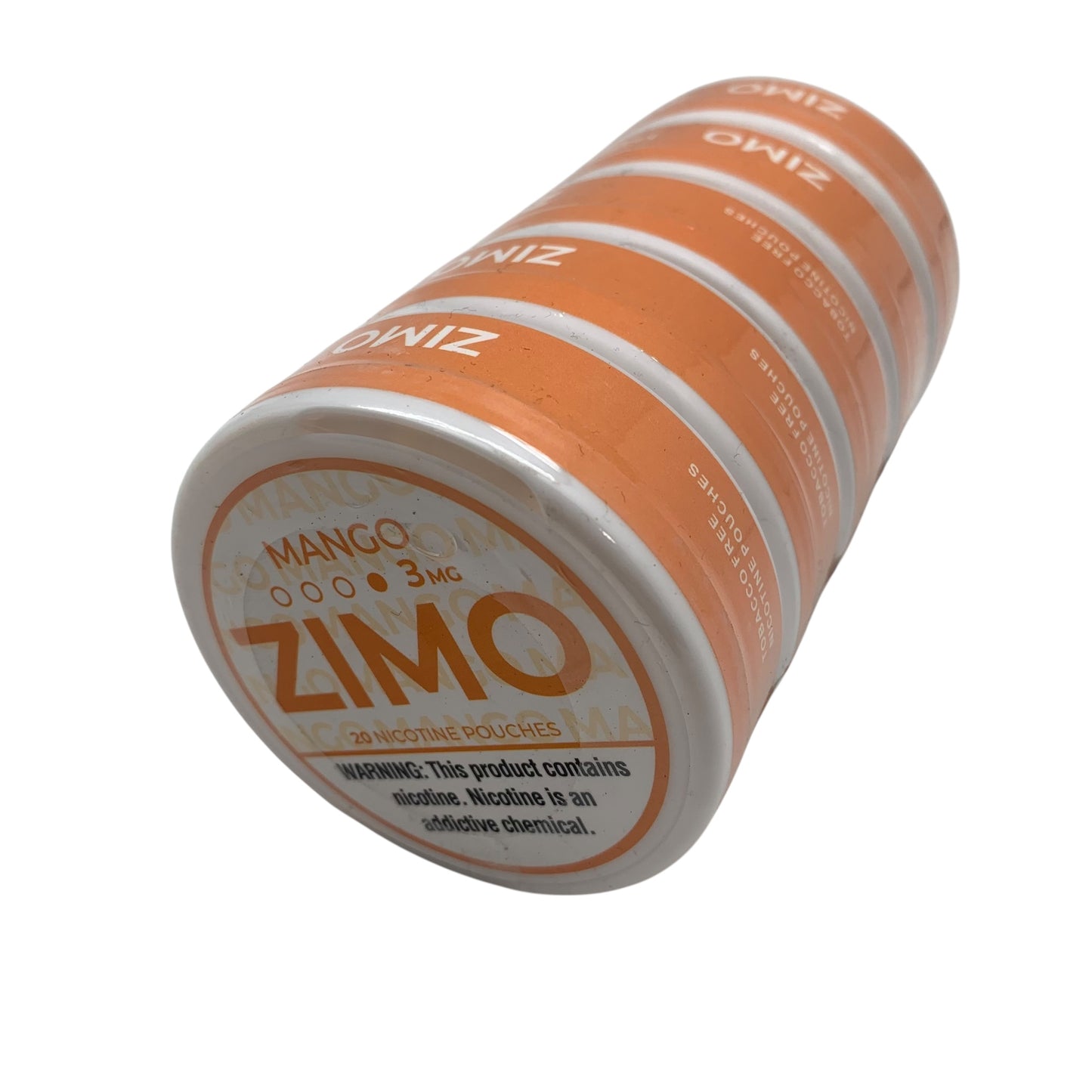 Zimo Nicotine Pouches 3mg, Pack of 5 (Flavor Options Available) (B2B)