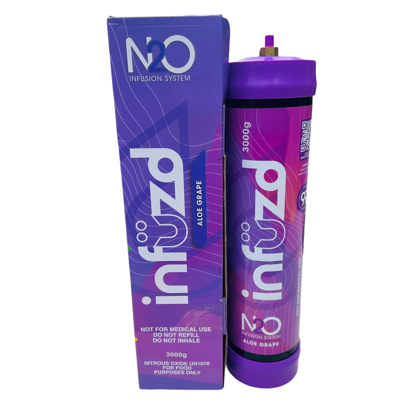 Infuzd Brand Cocktail Cream Chargers 3000g, Single (Flavor Options Available) (B2B)