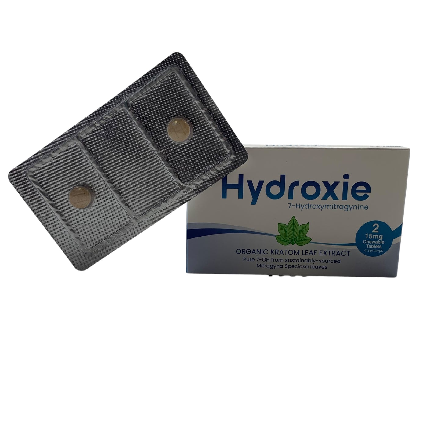 Hydroxie Kratom 7-OH Tablets, 20ct Display Box, 2ct, 5ct, or 10ct Tablet Counts (B2B)