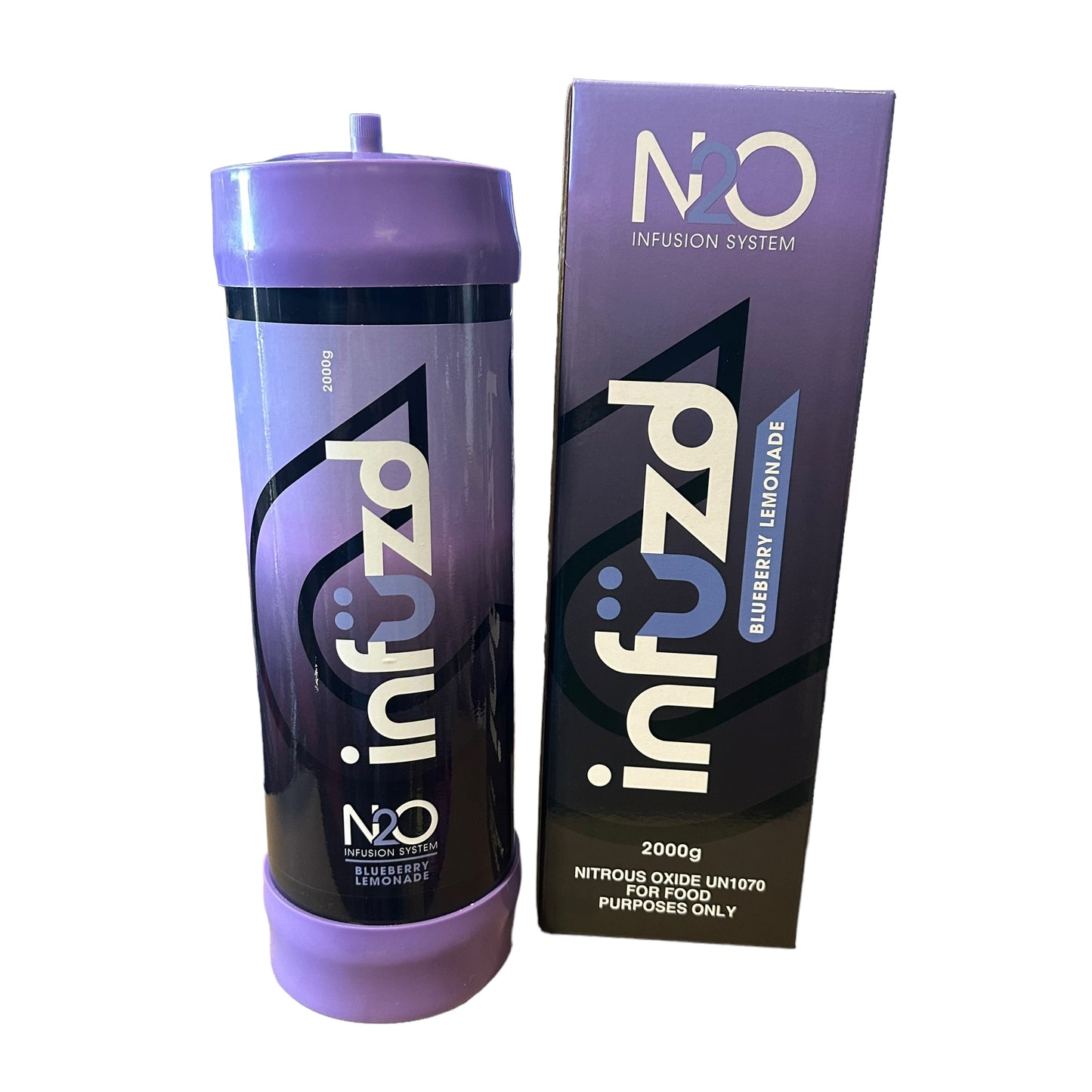 Infuzd Brand Cocktail Cream Chargers 2000g, 2pk (Flavor Options Available) (B2B)