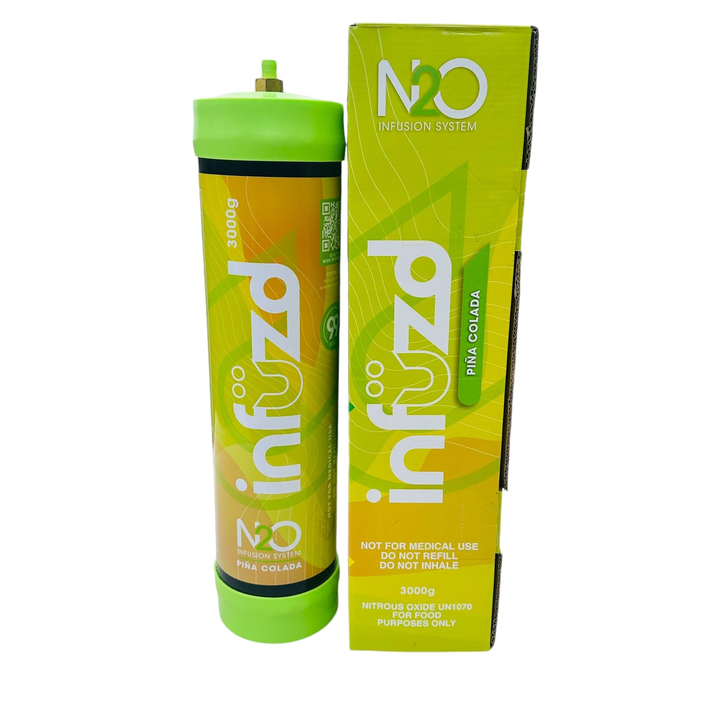 Infuzd Brand Cocktail Cream Chargers 3000g, Single (Flavor Options Available) (B2B)