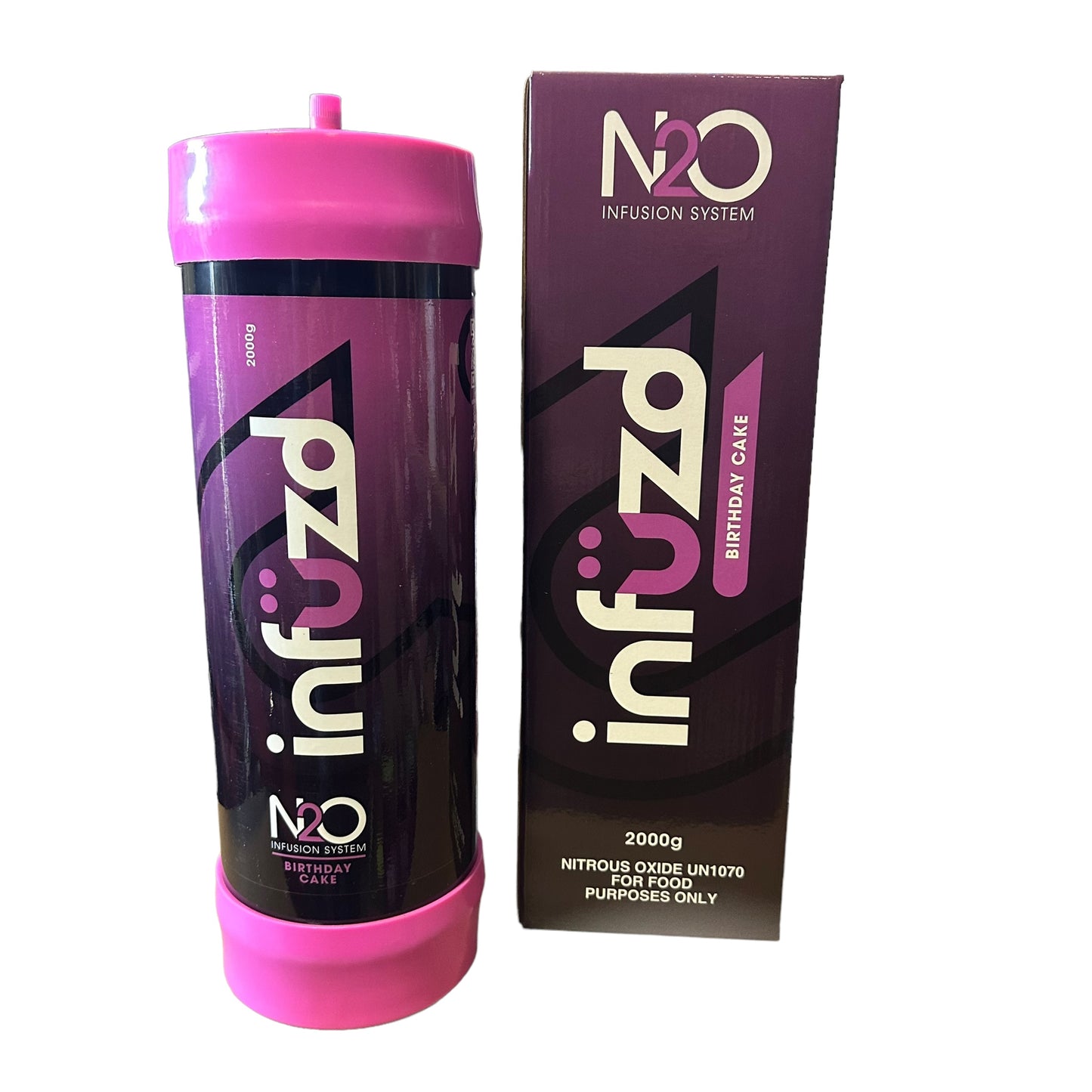 Infuzd Brand Cocktail Cream Chargers 2000g, 2pk (Flavor Options Available) (B2B)