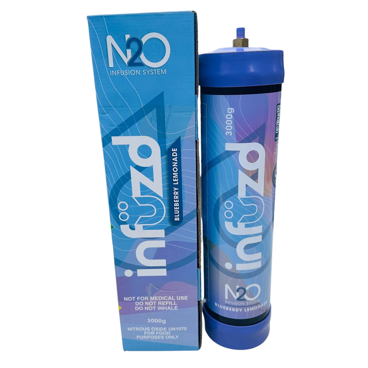 Infuzd Brand Cocktail Cream Chargers 3000g, Single (Flavor Options Available) (B2B)