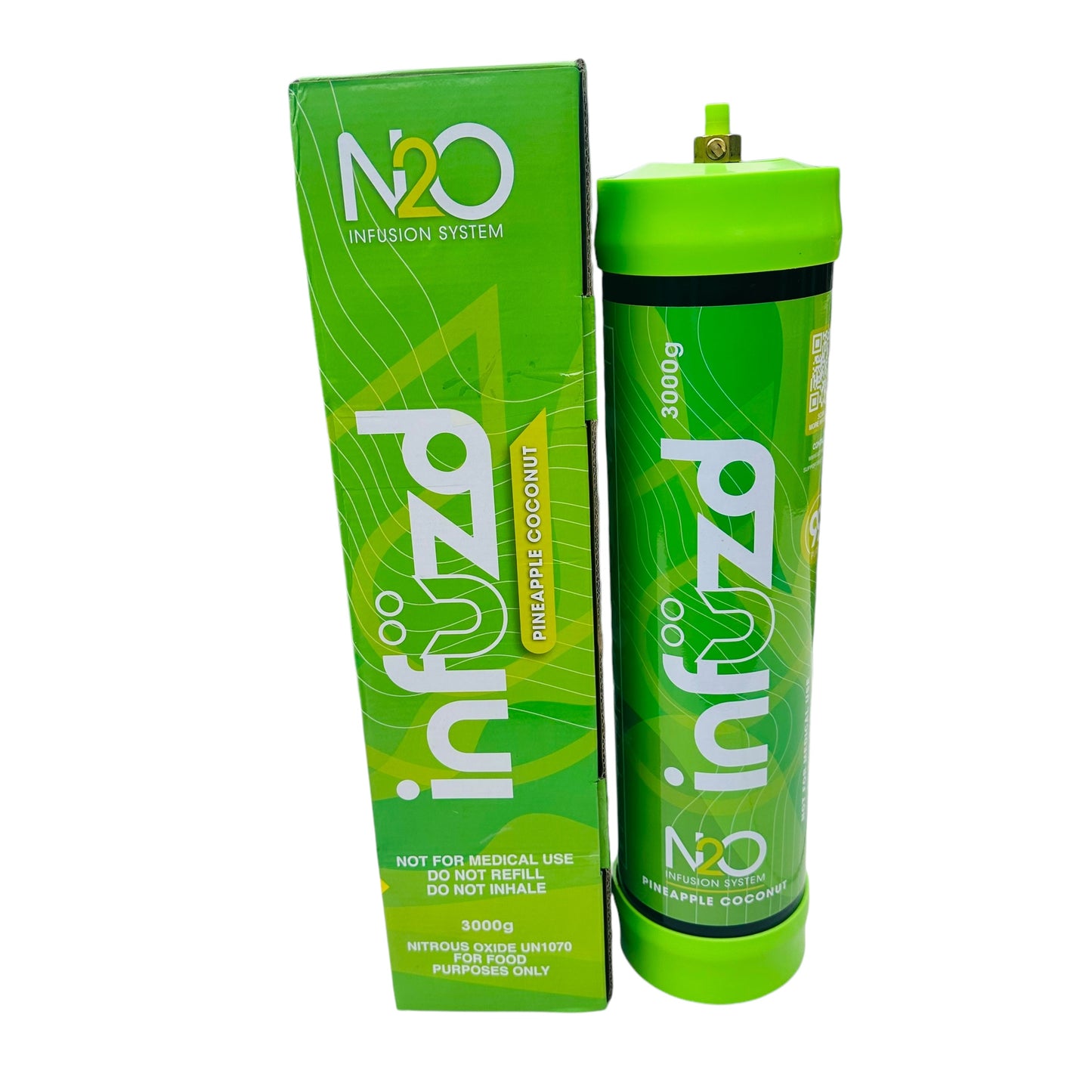 Infuzd Brand Cocktail Cream Chargers 3000g, Single (Flavor Options Available) (B2B)