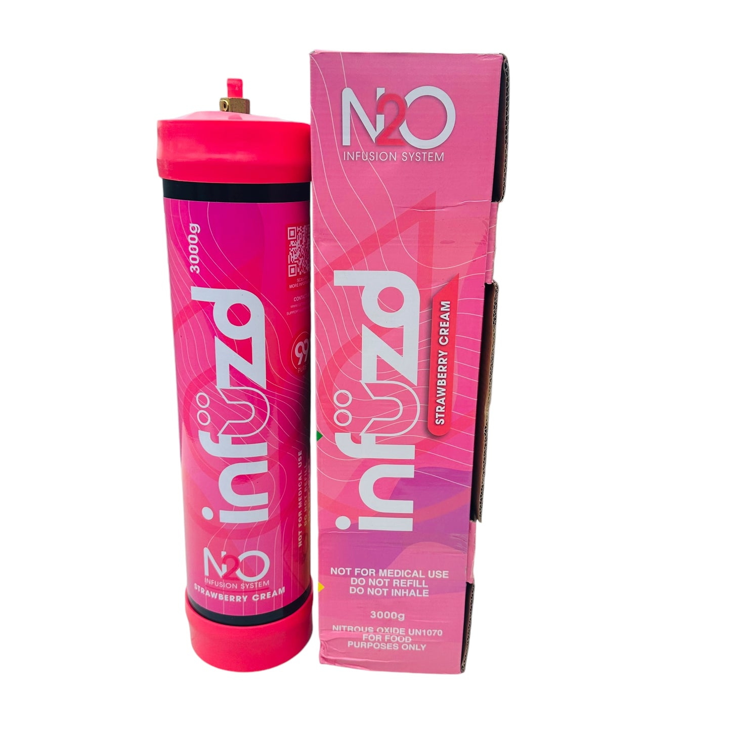Infuzd Brand Cocktail Cream Chargers 3000g, Single (Flavor Options Available) (B2B)