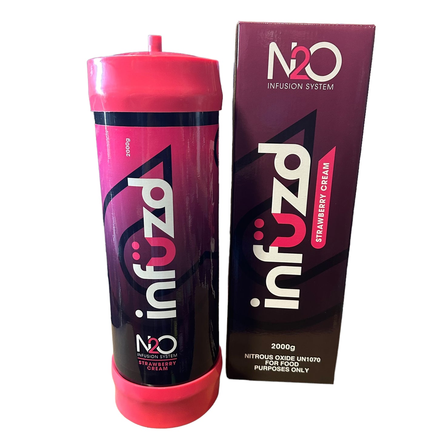 Infuzd Brand Cocktail Cream Chargers 2000g, 2pk (Flavor Options Available) (B2B)