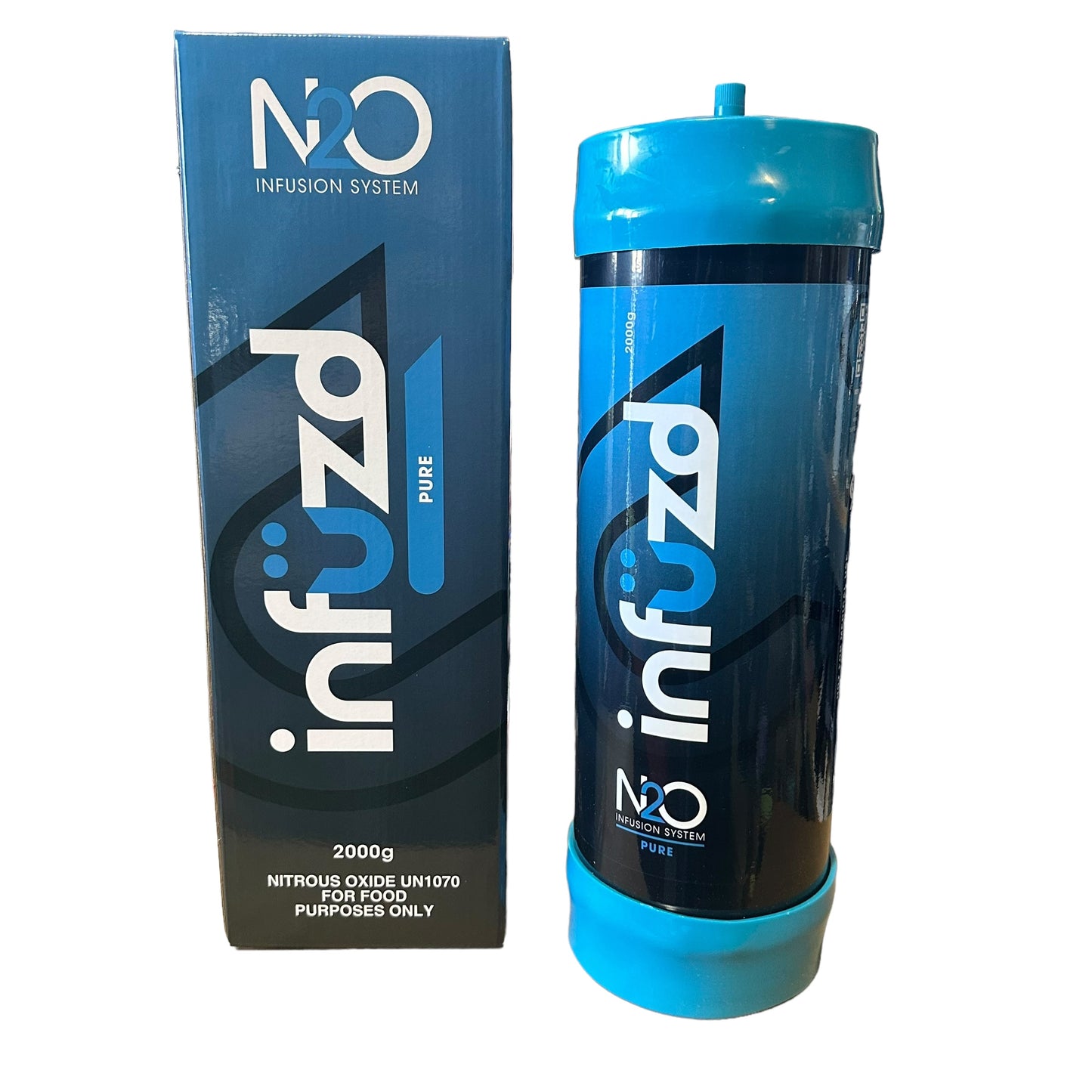 Infuzd Brand Cocktail Cream Chargers 2000g, 2pk (Flavor Options Available) (B2B)