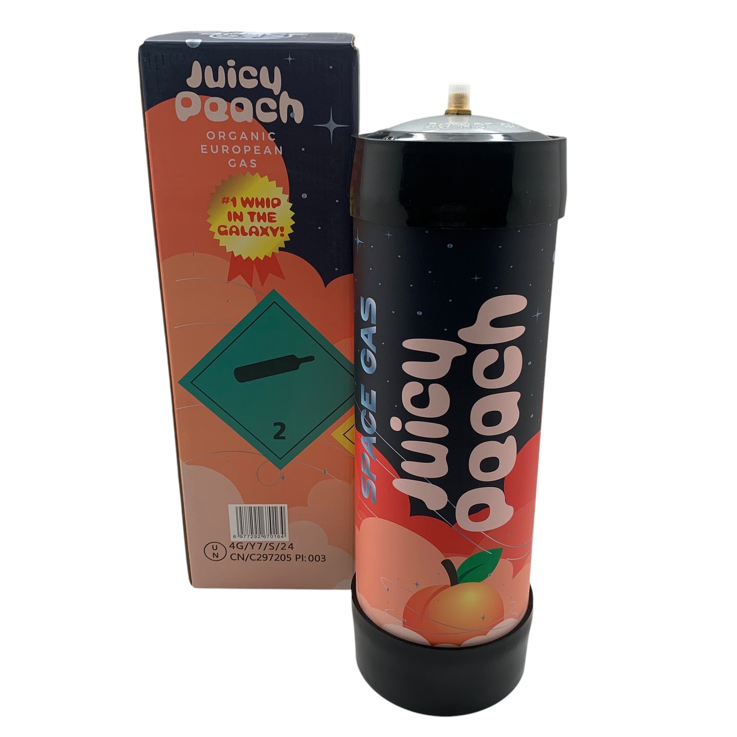 Space Gas Cream Chargers 2500g, Single (Flavor Options Available) (B2B)