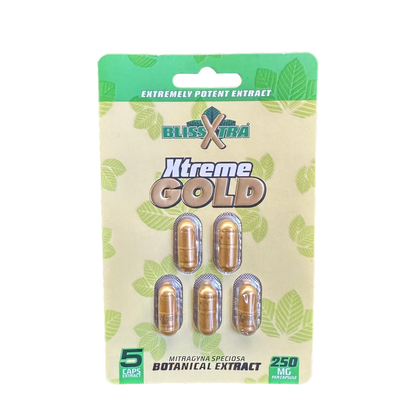 BlissXtra Xtreme Gold Extract Capsules (Capsule Count Options Available) (B2B)