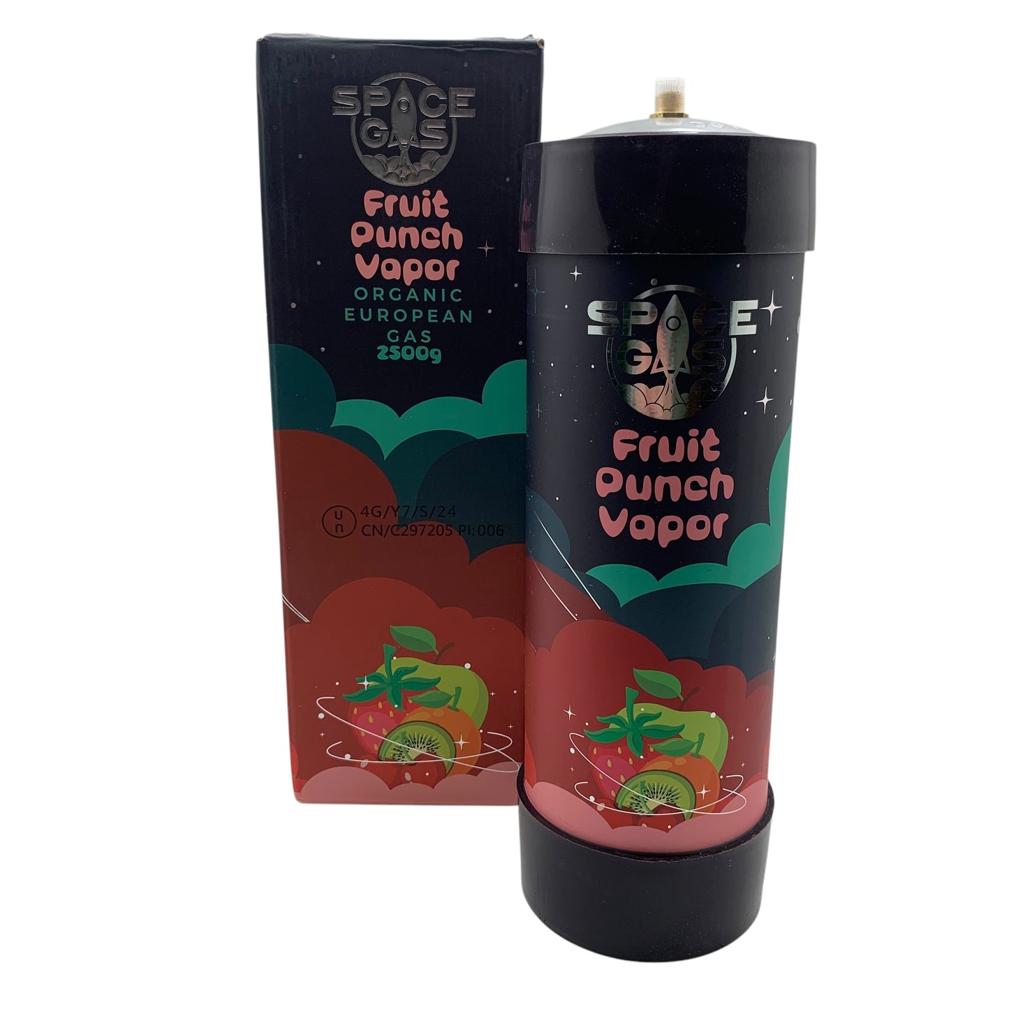 Space Gas Cream Chargers 2500g, Single (Flavor Options Available) (B2B)