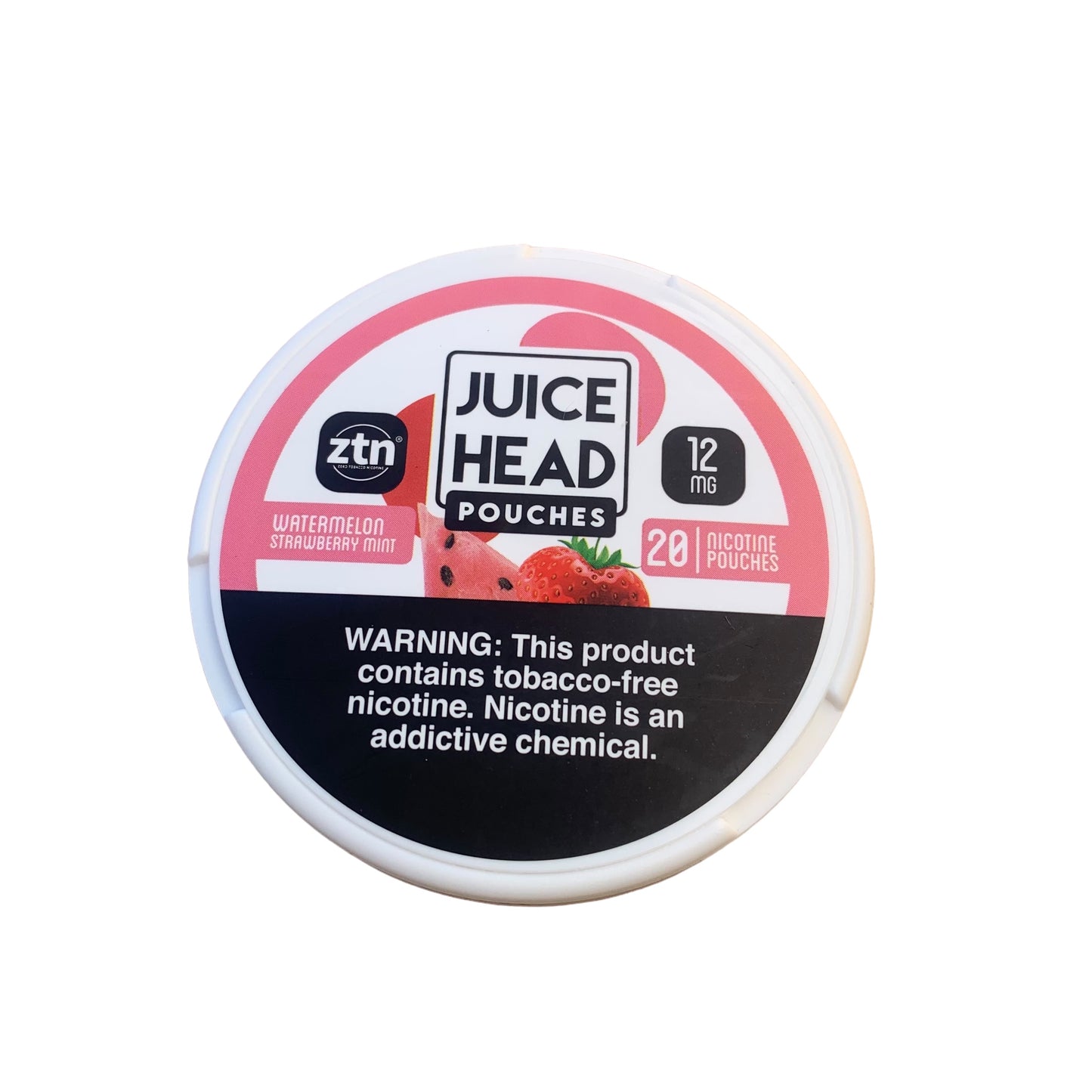 Juice Head Nicotine Pouches Display, 5 Flavors of 3mg and 6mg Each, 5ct Of Each Flavor (B2B)