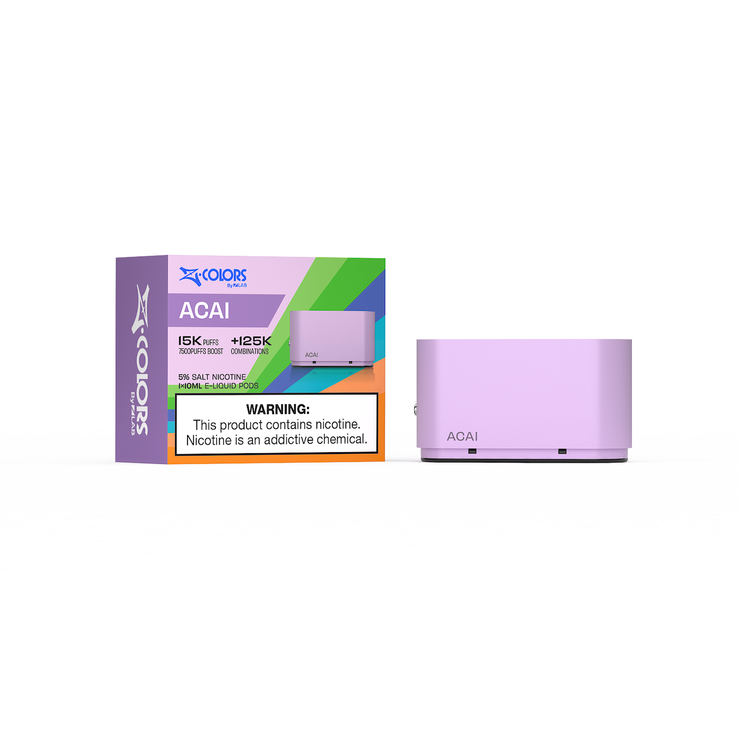 Z Colors Liquid Pos [15,000 Puffs], 5% Nicotine - 3ct. Display (B2B)