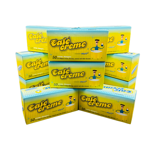 Café Creme Whip Cream Chargers 50ct (12 pack) (B2B)