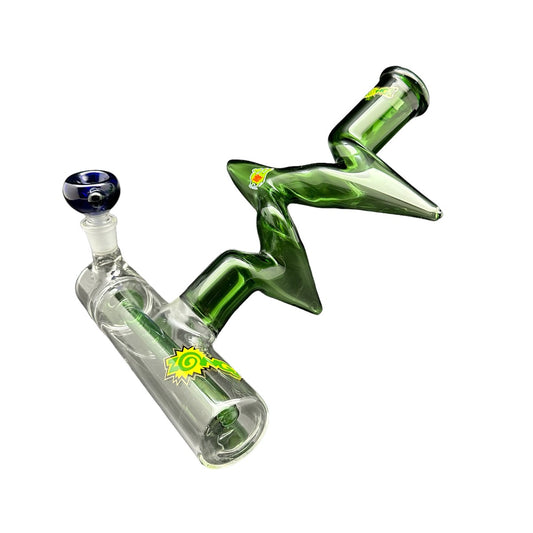 12in Long, 7.5in Tall Inline Percolator Zong Style Water Pipe (B2B)