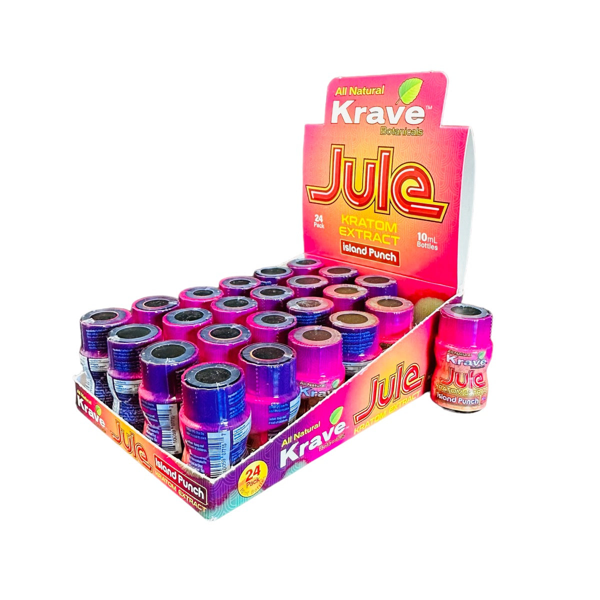 Krave Jule Kratom Shots 10ml (Flavor Options Available) - Box of 24 (B2B)