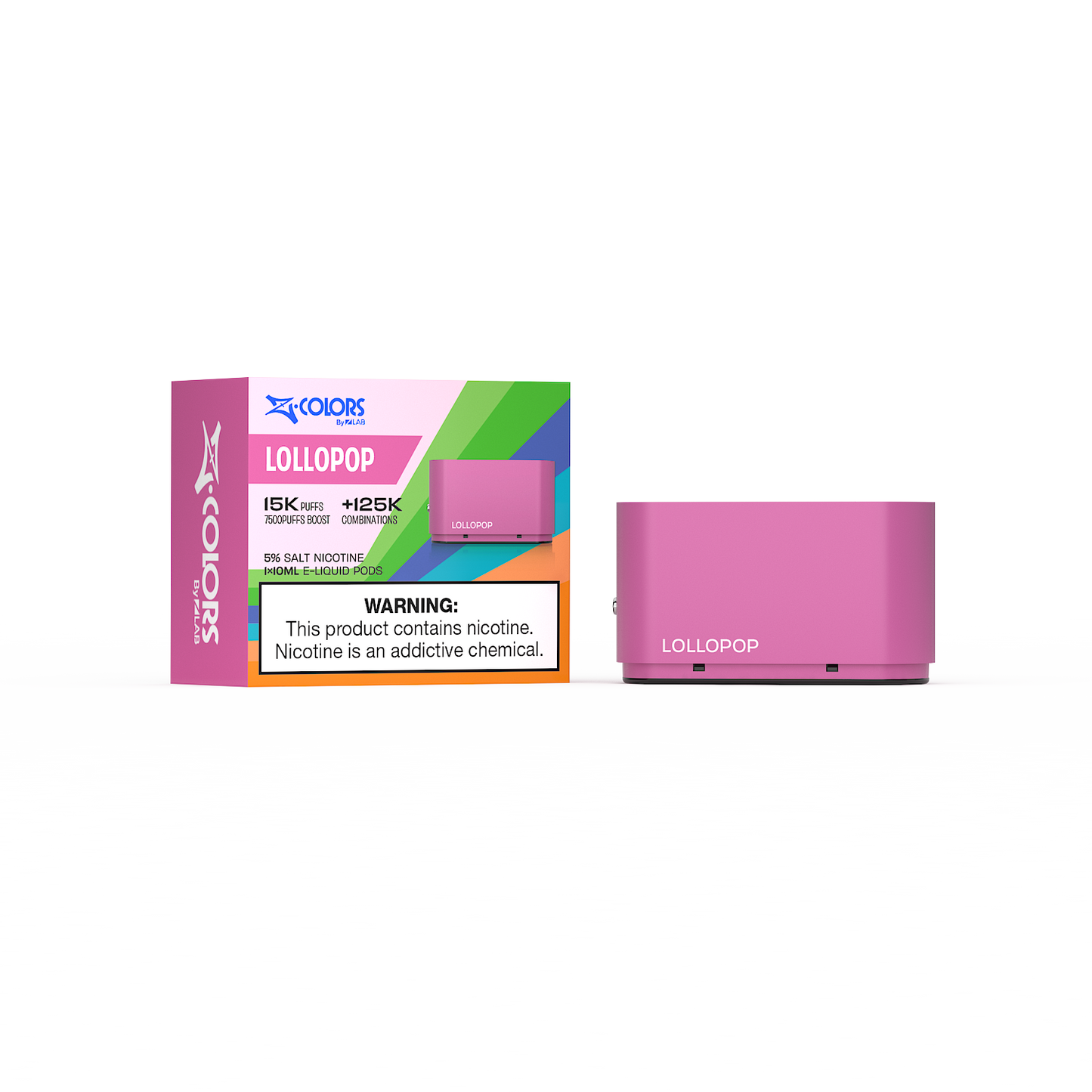 Z Colors Liquid Pos [15,000 Puffs], 5% Nicotine - 3ct. Display (B2B)