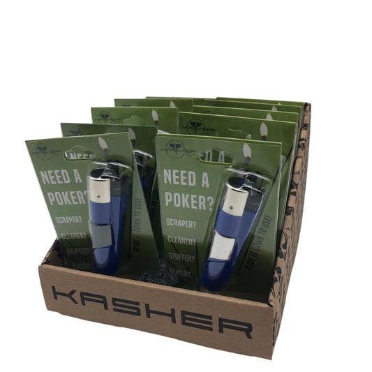Kasher Lighter Tool With Lighter, 12ct Display (B2B)