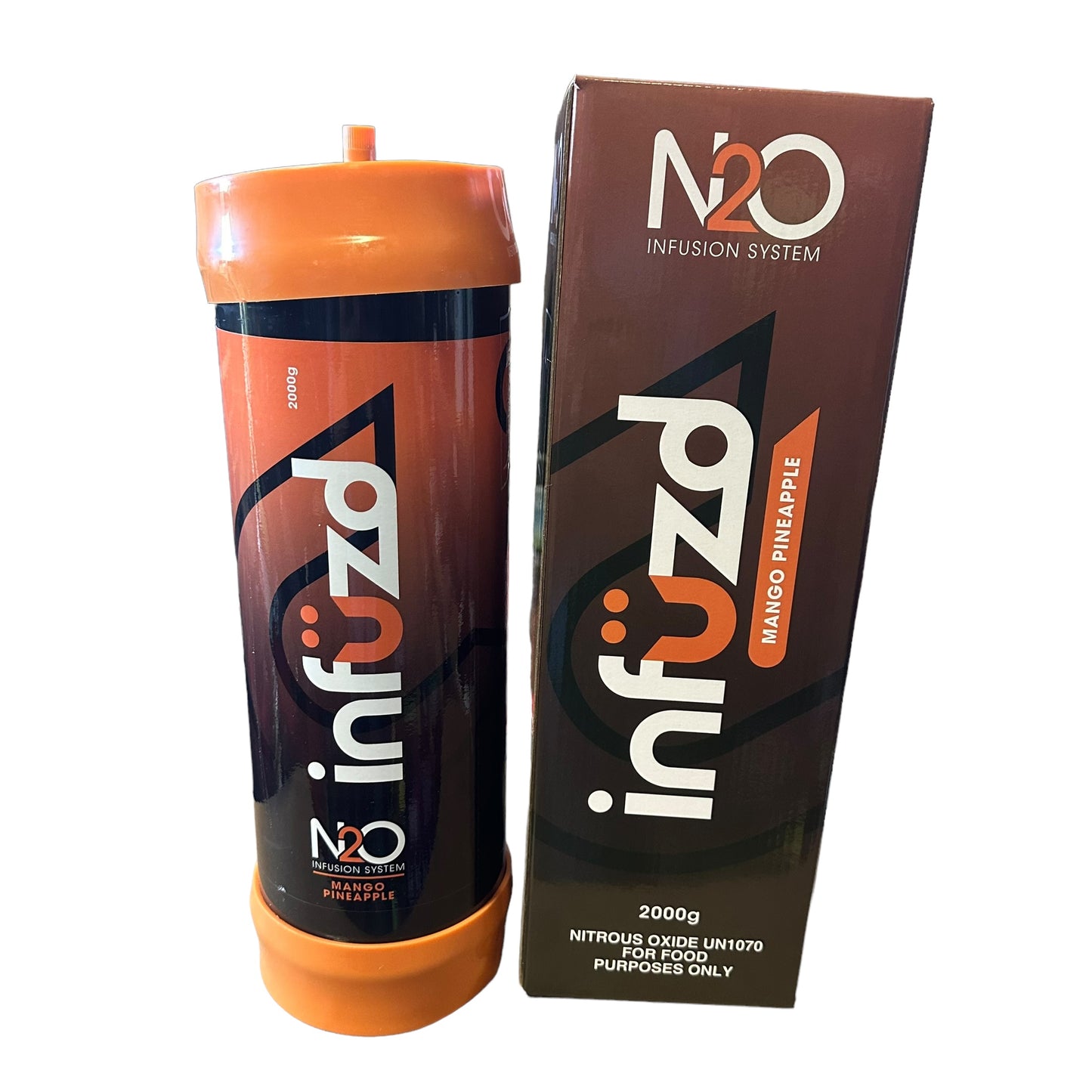 Infuzd Brand Cocktail Cream Chargers 2000g, 2pk (Flavor Options Available) (B2B)