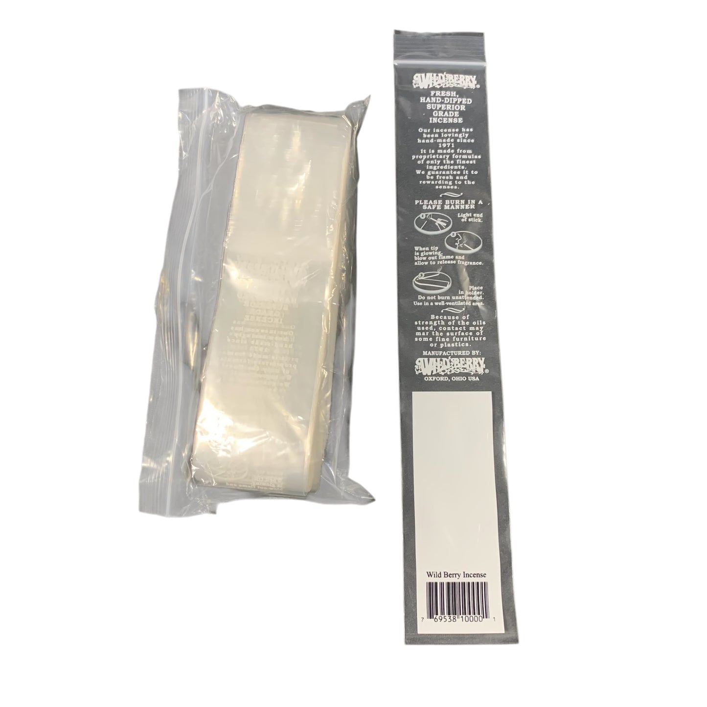 Wild Berry Standard Incense Bags- 100ct. (B2B)