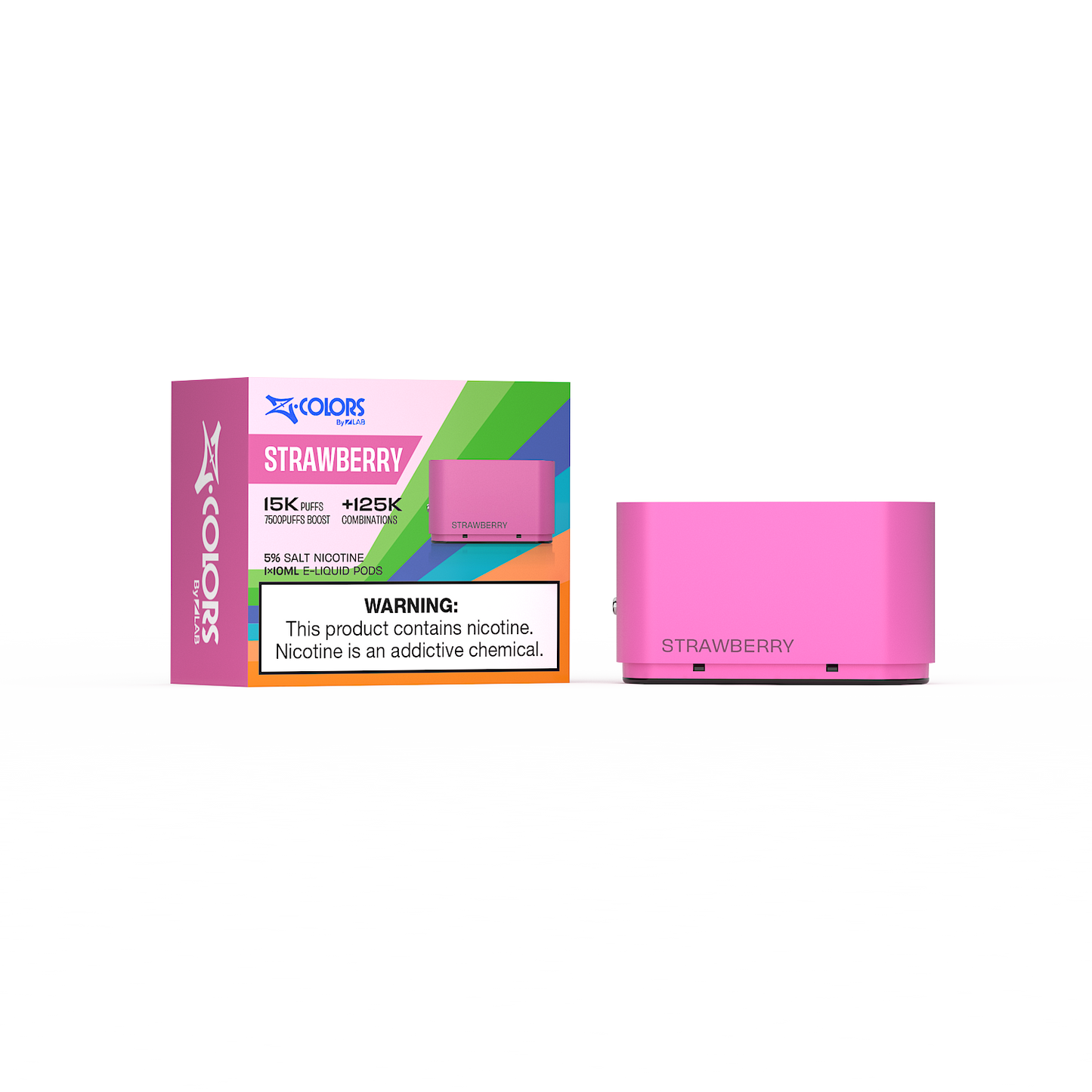Z Colors Liquid Pos [15,000 Puffs], 5% Nicotine - 3ct. Display (B2B)
