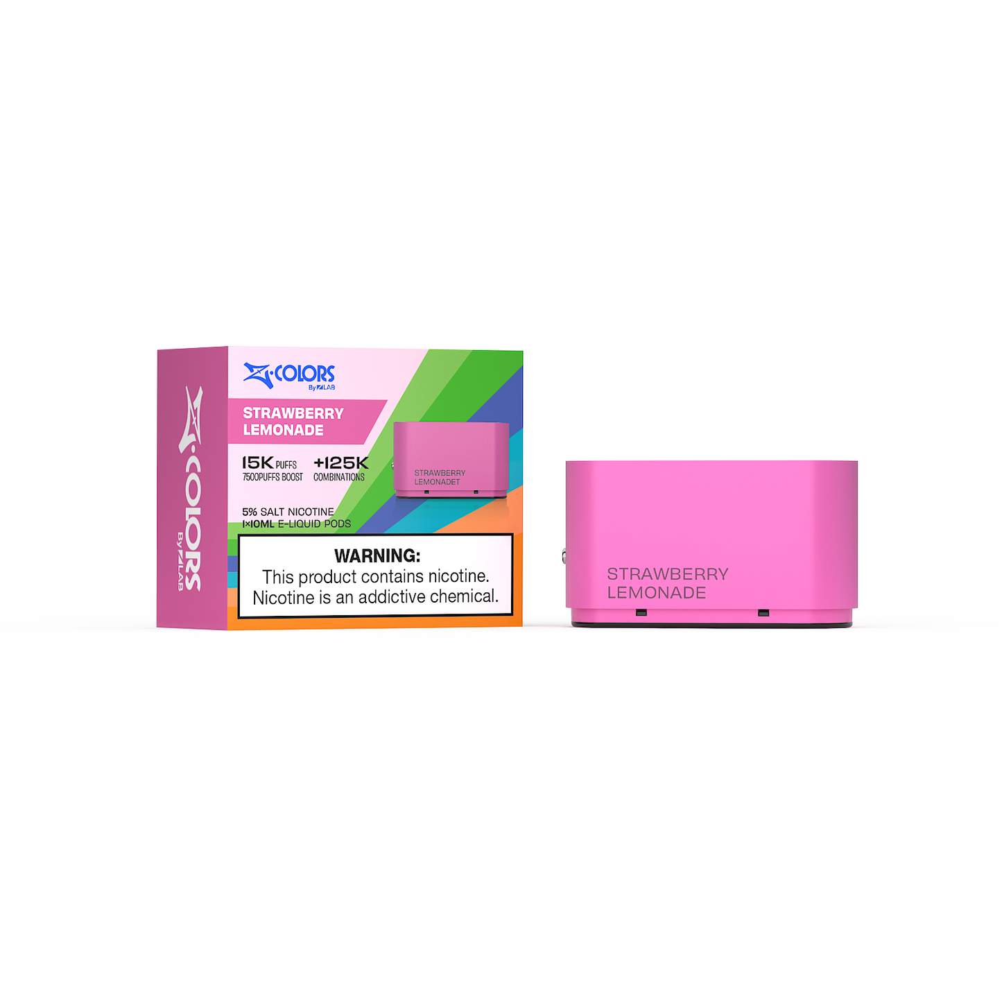 Z Colors Liquid Pos [15,000 Puffs], 5% Nicotine - 3ct. Display (B2B)