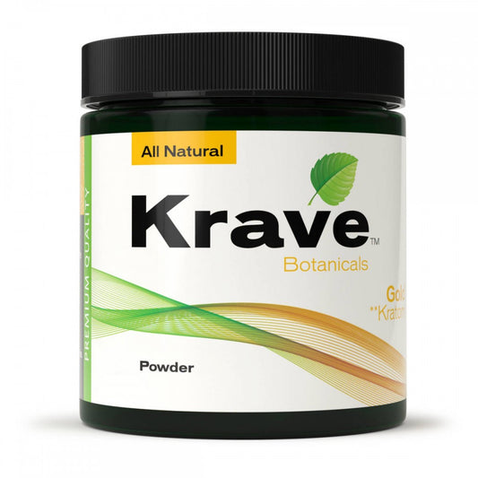 Krave Kratom Gold Powder (Sizes Available) (B2B)