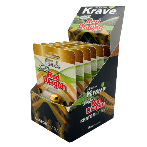 Krave Red Dragon Kratom Extract 2ct (12 pack) (B2B)