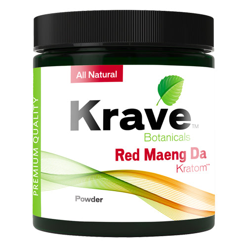 Krave Kratom Red Maeng-Da Powder (Sizes Available) (B2B)