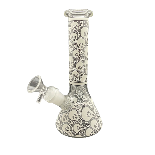 8in Mini Beaker w/Various Designs (B2B)