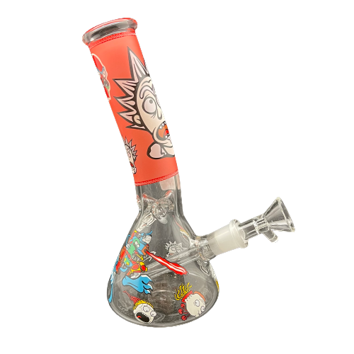 8in Mini Beaker w/Various Designs (B2B)