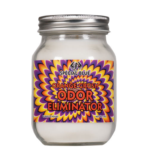 Special Blue Odor Exterminator Jar Candle - Scent Options Available (B2B)
