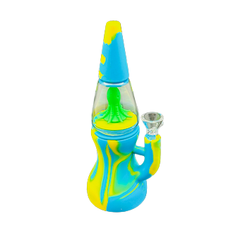 Silicone Octo Pyramid Water Pipe (B2B)
