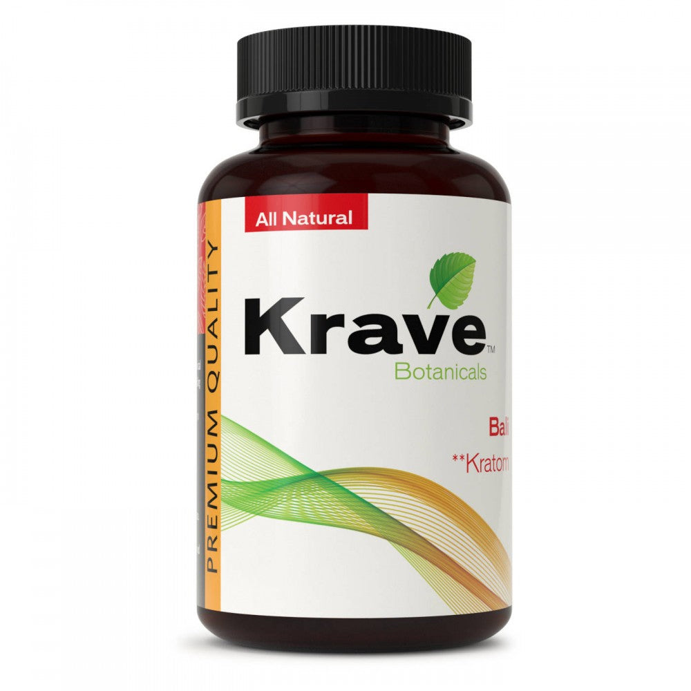 Krave Kratom Bali Capsules (Sizes Available) (B2B)